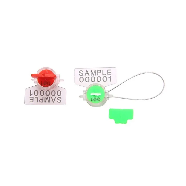 Single Use Lead And Wire Seals To Lock Meter